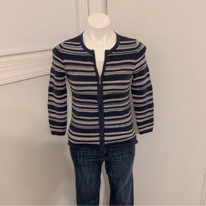 Ann Taylor zip up cardigan